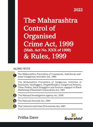 THE MAHARASHTRA CONTROL OF ORGANISED CRIME ACT, 1999 & RULES, 1999